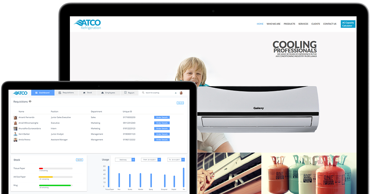 ATCO Solution Header